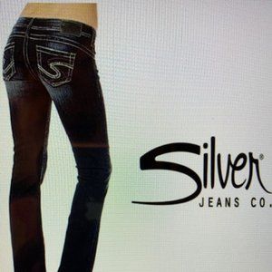 SILVER JEANS Tuesday Low Rise Slim Bootcut Jeans
